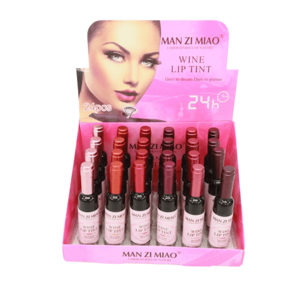 Laila wine Lip Tint Long Lasting and waterproof Bundle-6 Different Colors