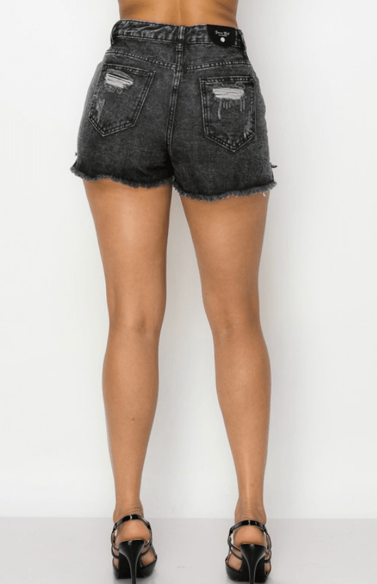 Sasha denim shorts for women