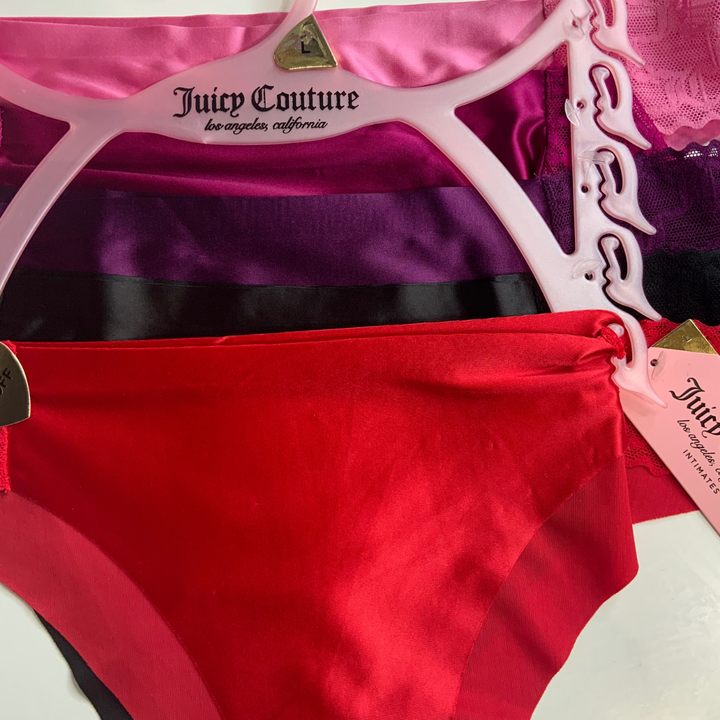 5 Pack Mix Color Juicy Couture Panties