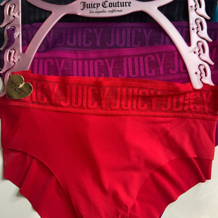 5 Pack No Panty Lines Juicy Couture Panties