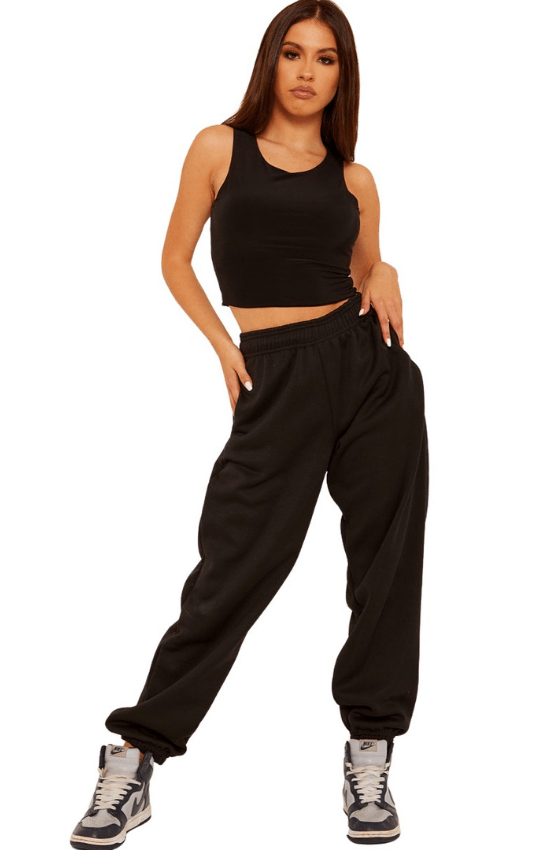 Erma Oversized Fleece Joggers