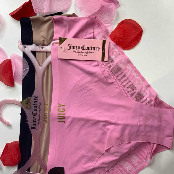 3 Pack Mix color Juicy Couture panties