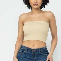 Julie Fits Everybody Bandeau Tube Tops - La Belle Gina Boutique