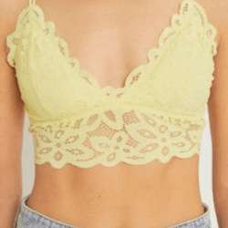 Lola lace bralette top - La Belle Gina Boutique