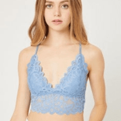 Lola lace bralette top - La Belle Gina Boutique