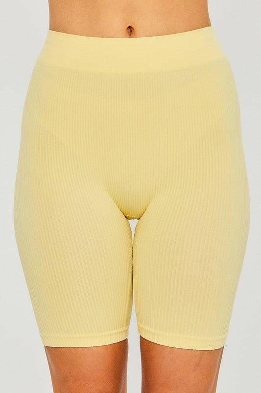 NIA seamless legging active shorts - La Belle Gina Boutique