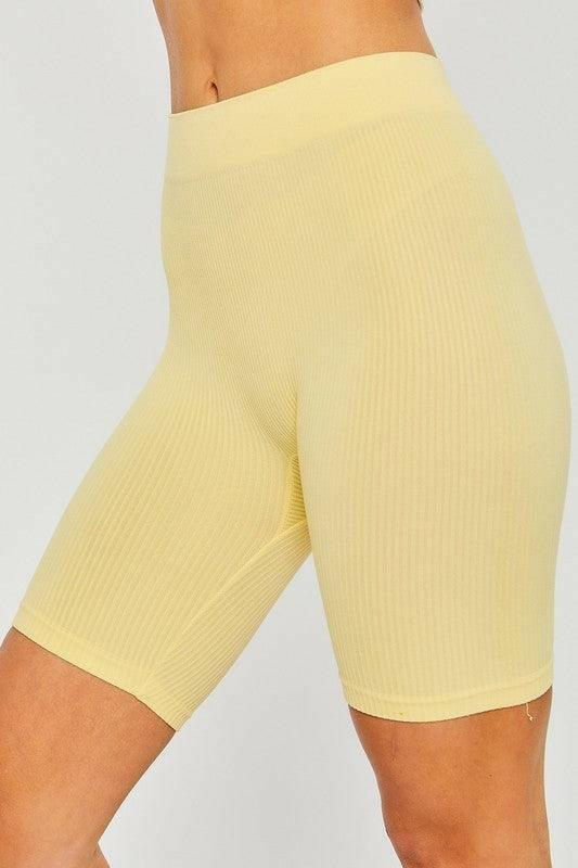 NIA seamless legging active shorts - La Belle Gina Boutique