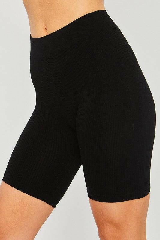 NIA seamless legging active shorts - La Belle Gina Boutique