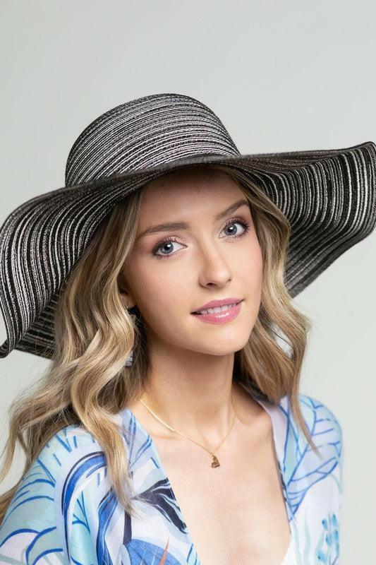 Stripe cinnamon roll Sun Hat - La Belle Gina Boutique